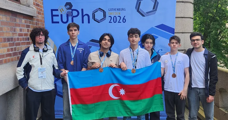 Beynəlxalq olimpiadadan 4 bürünc medalla qayıtdılar