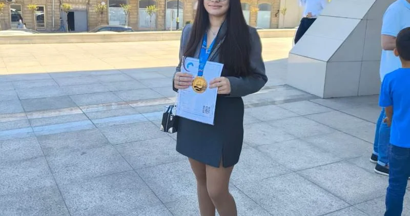 Azərbaycanlı şagird beynəlxalq olimpiadada qızıl medal aldı