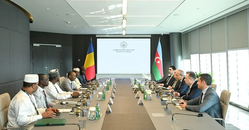 Azərbaycan və Çad iqtisadi əməkdaşlığın inkişaf perspektivlərini müzakirə edib FOTO