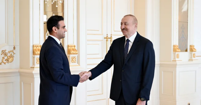 İlham Əliyev konqresmenlə görüşüb