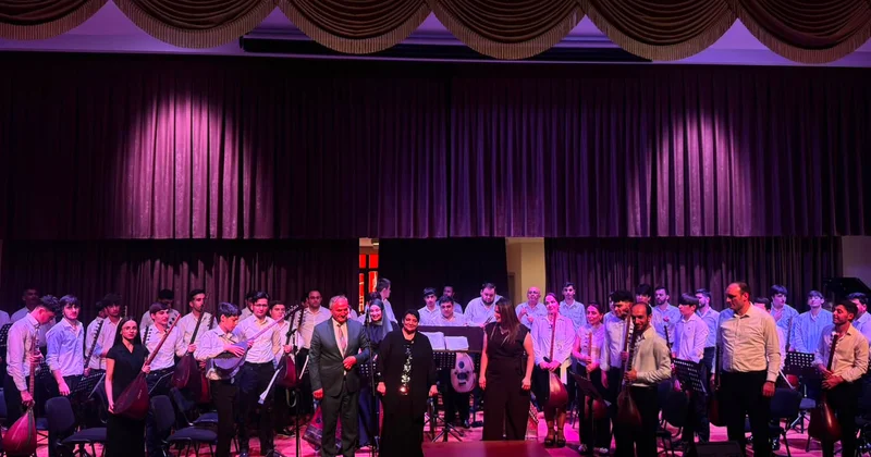 Saz orkestri konsert proqramı keçirilib