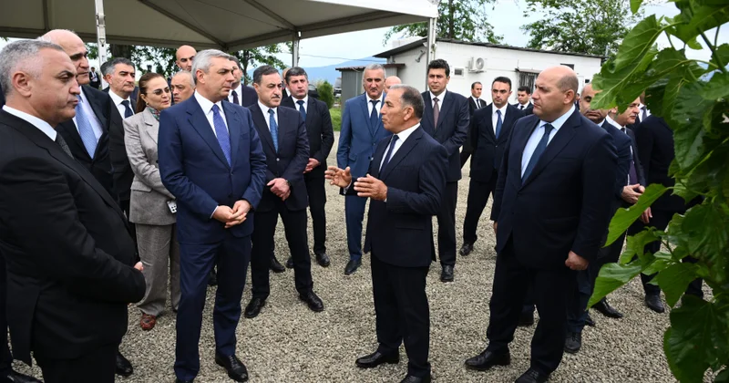 Xocalının Daşbulaq kəndində baramaçılığın inkişafı üçün yaradılmış infrastruktura baxış keçirilib