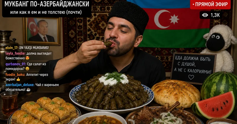 Мукбанг по азербайджански: как токсичный контент разрушает традиционный этикет в Азербайджане