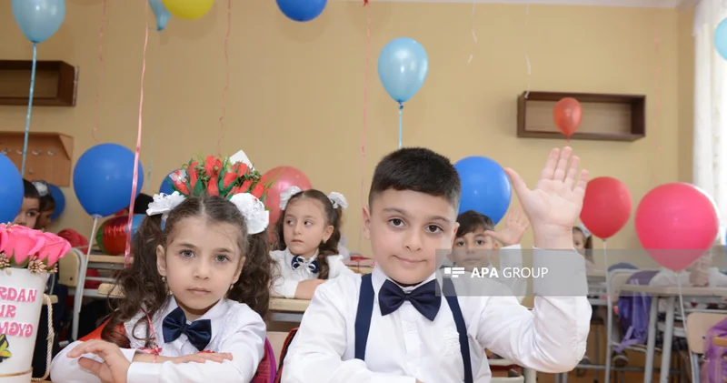 Rus bölməsi üzrə uşaqların I sinfə qəbuluna başlanılır