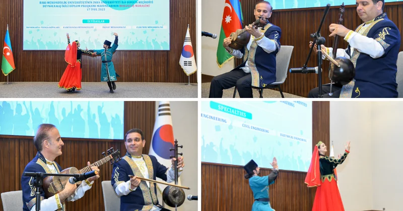 BMU İNHA ikili diplom proqramının II məzun buraxılışı keçirilib FOTO