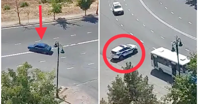 Bu yolayırıcından SOLA DÖNMƏYiN Polis sizi izləyir VİDEO
