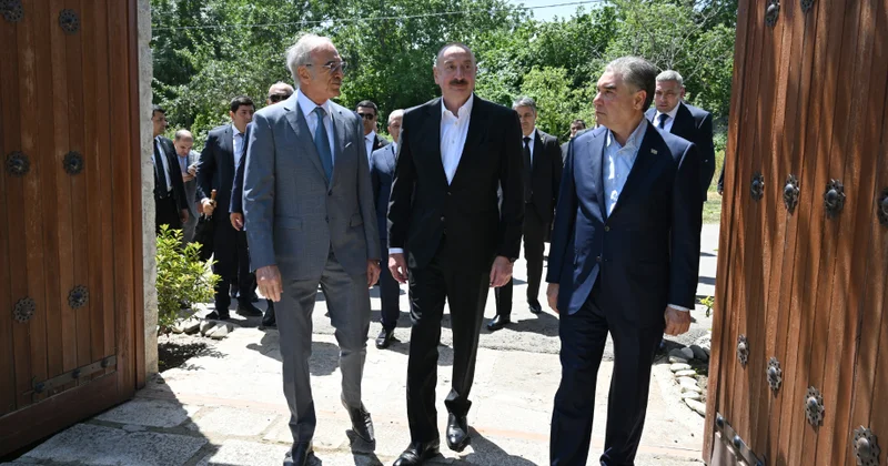 İlham Əliyev və Türkmənistan Xalq Məsləhətinin sədri Şuşada Bülbülün ev muzeyində FOTOLAR