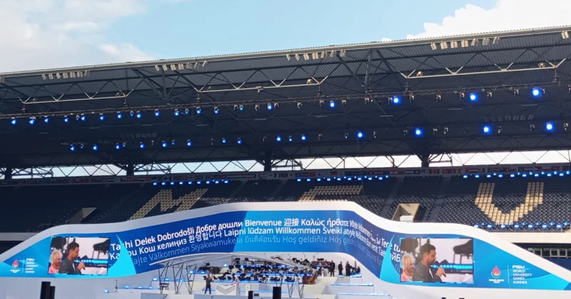 Ümumdünya Yay Universiadasının açılış mərasimi keçirilib YENİLƏNİB