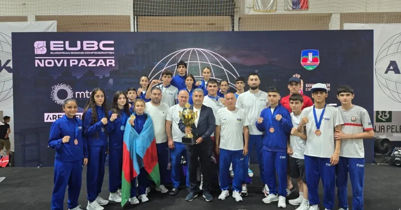 Azərbaycan millisi Avropa birinciliyini 13 medalla başa vurub