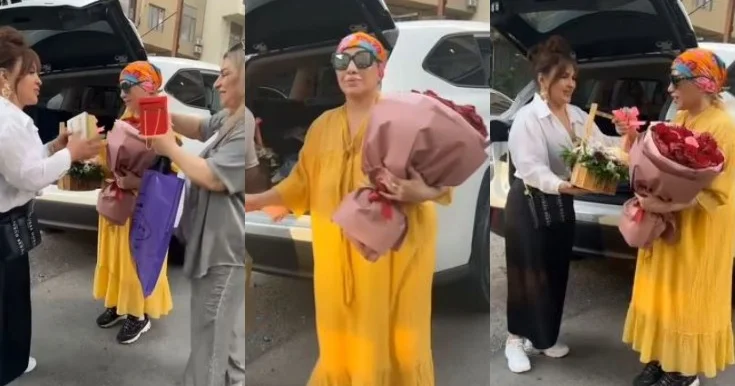 Bacılarından Mətanət İsgəndərliyə ad günü sürprizi Video