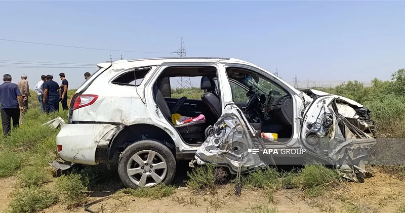 На дороге Баку Газах произошло ДТП, есть погибшие ОБНОВЛЕНО