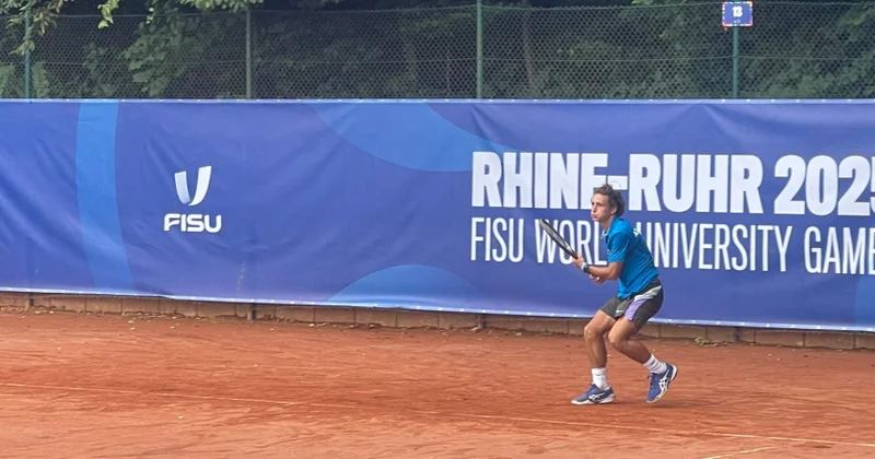 Universiada: Azərbaycan tennisçisi 1/16 finala yüksəlib