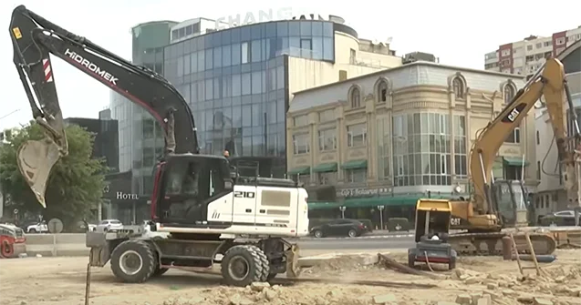 Məşhur dairədə tikintinin yekunlaşacağı vaxt açıqlandı Video