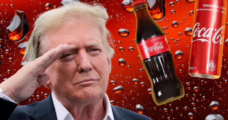 Трамп разбивает и Кока Колу наш комментарий