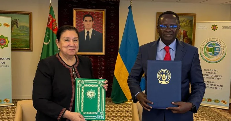 Türkmənistanla Ruanda arasında diplomatik əlaqələr qurulub