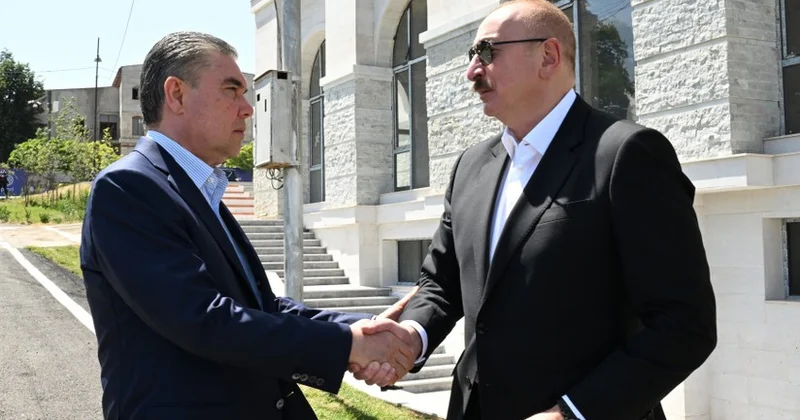 Президент Ильхам Алиев поделился публикацией в связи с визитом Гурбангулы Бердымухамедова в Азербайджан