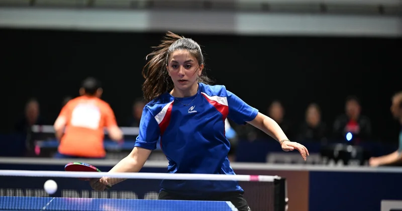 Universiada: Stolüstü tennisçilərimiz ilk oyununu keçirib FOTO
