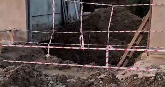 5 gündür su olmayan ərazidə növbəti qəza oldu Fotolar