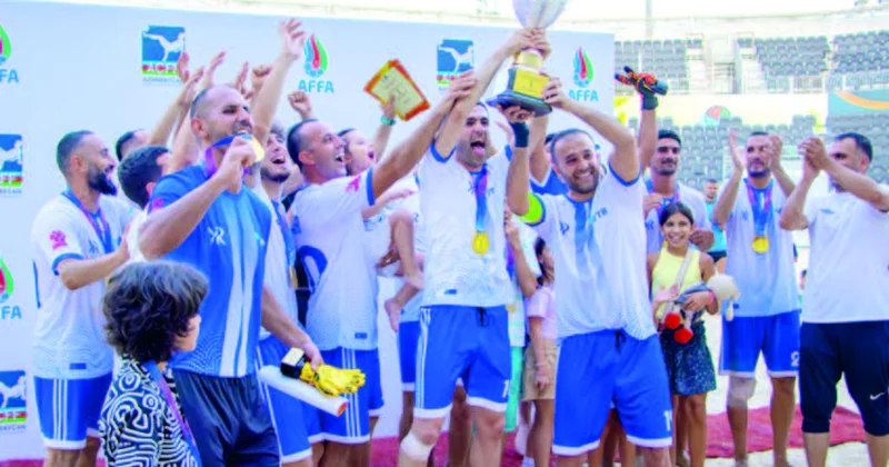 VTB çimərlik futbolu çempionudur