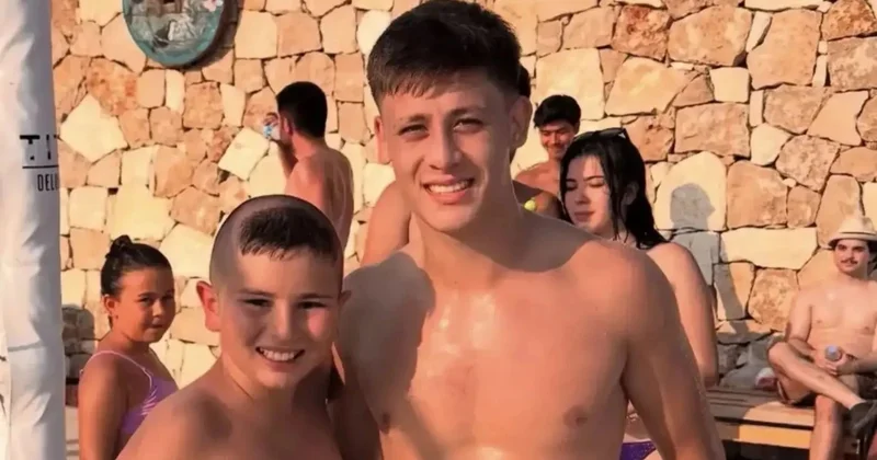 Arda Gülərin şəkil çəkdirdiyi uşaq görün kimin oğlu çıxdı?! FOTO
