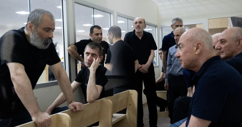 Ermənilər Bakıda məhkəmədə: Harutyunyan, Qukasyan, Sahakyan, İşxanyan, Levon Mnatsakanyan... FOTOLAR