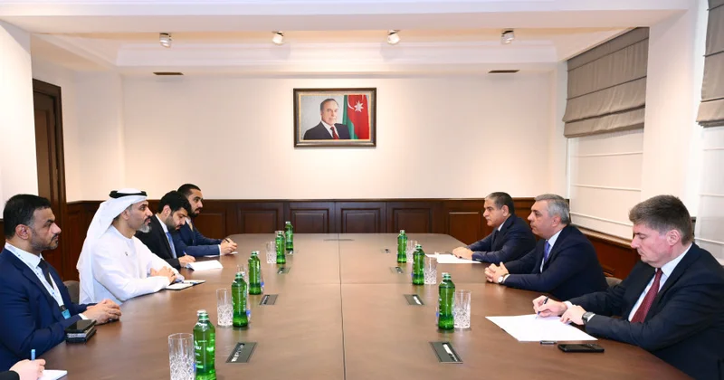 Samir Nuriyev BƏƏ nin Hesablama Qurumunun nümayəndə heyəti ilə görüşüb