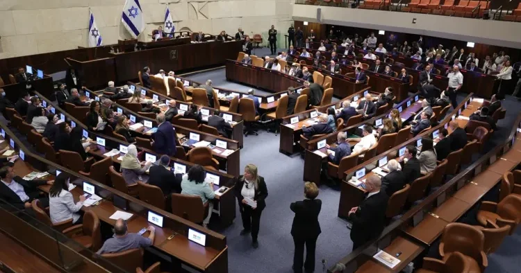 İsraildə parlament buraxıldı: 1988 ci ildən sonra bir İLK