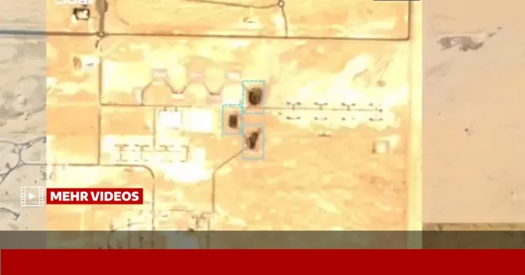 SEPAH BƏƏ dəki ABŞ hərbi bazasına hücumun görüntülərini YAYDI