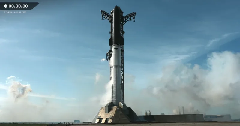 SpaceX отменила запуск Starship в последний момент из за проблем с двигателями