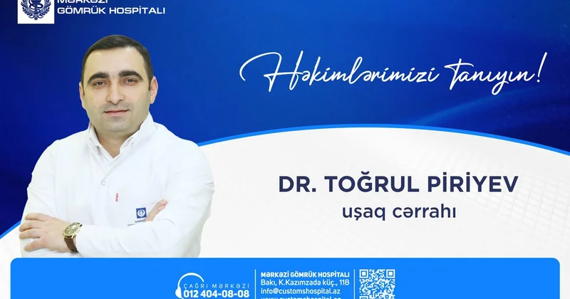Həkimlərimizi tanıyın! rubrikamızda