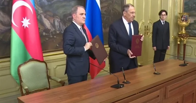 Bayramov və Lavrov bu sənədi imzaladı