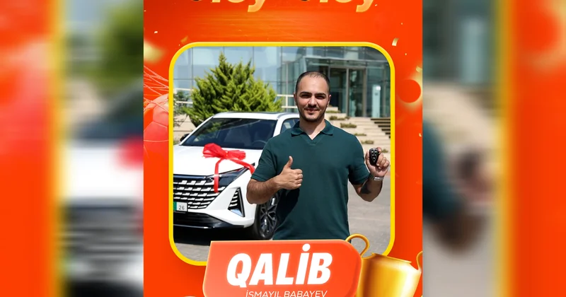 “Oley Oley” kampaniyasında ilk avtomobilin sahibi bəlli oldu