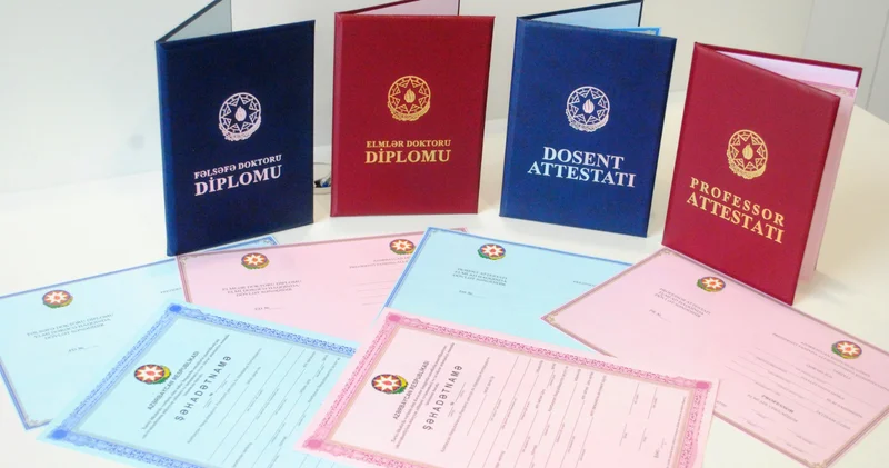Son 5 ildə elmi dərəcə almış şəxslərin STATİSTİKASI
