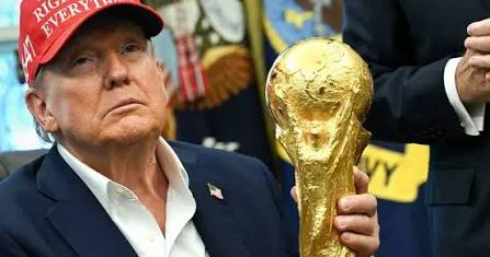 Почетный трофей из рук президента