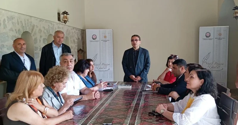 Şuşada Vaqif Poeziya Günləri çərçivəsində “Sözün Xaqanı Xəlqaniyəm, Xəlqani” adlı konfrans keçirilib