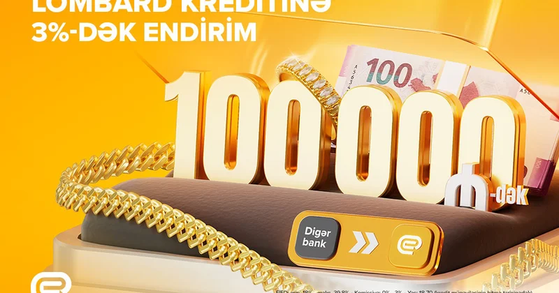 100 000 manatadək Lombard krediti