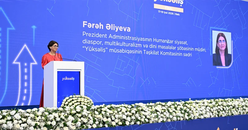 Fərəh Əliyeva: Güclü lider ictimai məsuliyyət hissi daşımalıdır