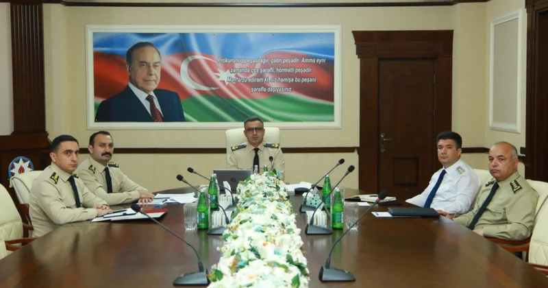 Hərbi Prokurorluq: Qeyri hərbi cinayətlərin sayı 4,9 faiz azalıb