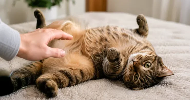Pişiklər niyə qarınlarını sahiblərinə göstərirlər?