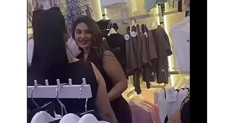 Şəbnəm Tovuzludan onunla şəkil çəkdirmək istəyən kişiyə sərt reaksiya (Video)