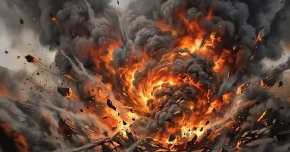 İranın zərbələrindən sonra Küveytdə yanğınlar başladı