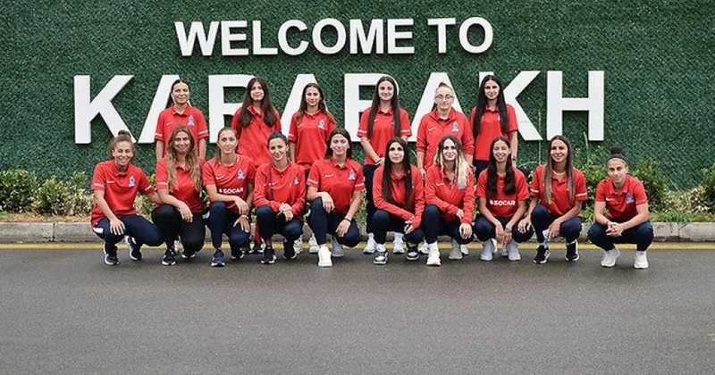 Azərbaycanın futbol millisi Füzuli və Şuşa şəhərlərinə səfər edib