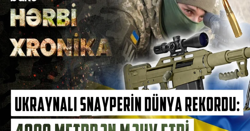 Ukrayna Ordusu Rusiyaya gücünü göstərdi: 4 kilometrdən ölümcül atəş