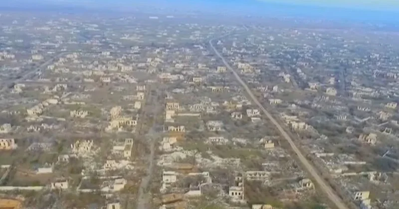 Qarabağ bu xəritələr əsasında bərpa edilir Video