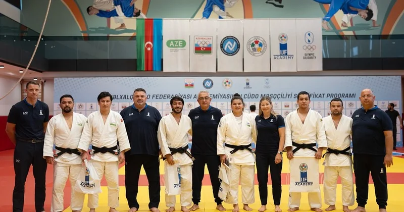 Beynəlxalq Cüdo Federasiyası Akademiyasının cüdo məşqçiliyi üzrə sertifikat proqramı uğurla başa çatıb FOTOLAR