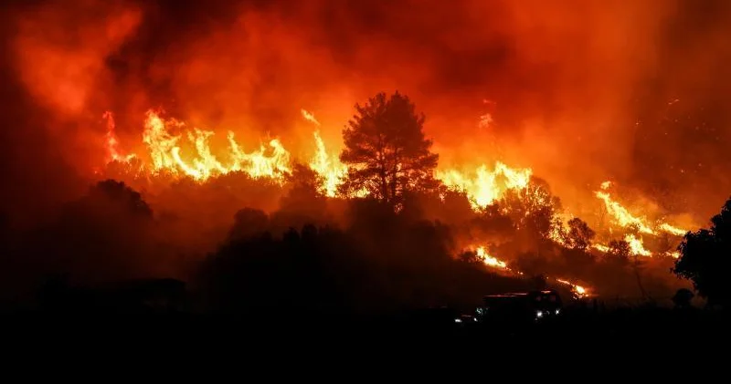 Лесные пожары в Турции, эвакуированы жители 5 сел ФОТО ВИДЕО