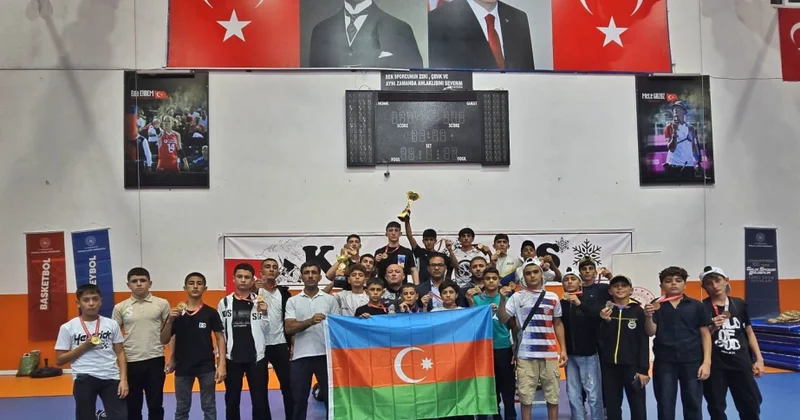 Naxçıvanlı güləşçilər Türkiyədə “Ani Cup” turnirində 17 qızıl medal qazanıblar