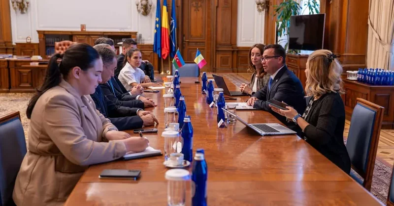 В парламенте Румынии состоялись встречи с азербайджанской делегацией ФОТО