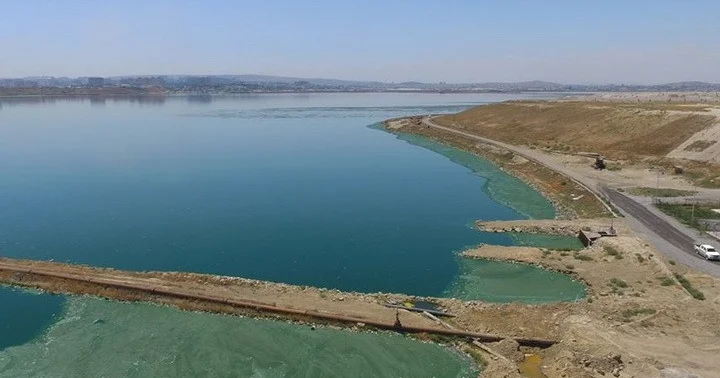 Вода в озере Бёюкшор позеленела: названа возможная причина