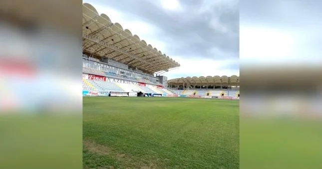 “Qarabağ”ın yenilənən meydançasının son durumu Video